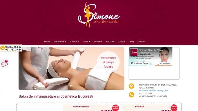 Salon de infrumusetare Bucuresti - Simone Beauty Center