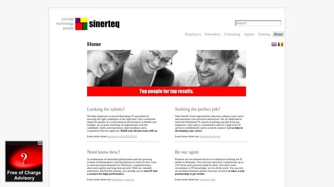 SINERTEQ - synergy. technology. people