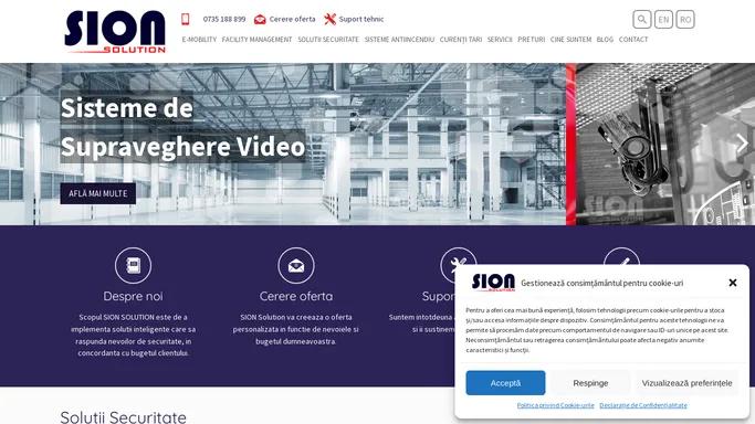 Sion Solution - Servicii de instalatii electrice si automatizari