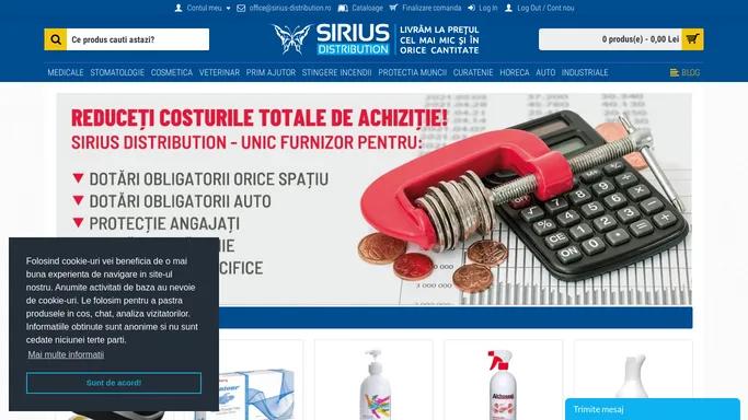 Sirius Distribution | Magazin online pentru profesionisti
