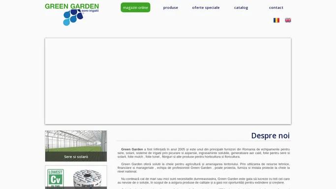 Sisteme de Irigatii automate | Green Garden