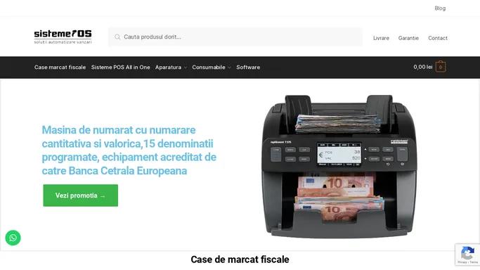 Sisteme POS - Aparatura Fiscala – Case de marcat, Sisteme POS complete