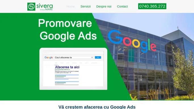 Sivera | Google Ads | Facebook Ads | Promovare site-uri web