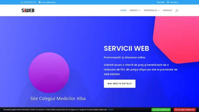 Web design - Web design / Servicii web complete