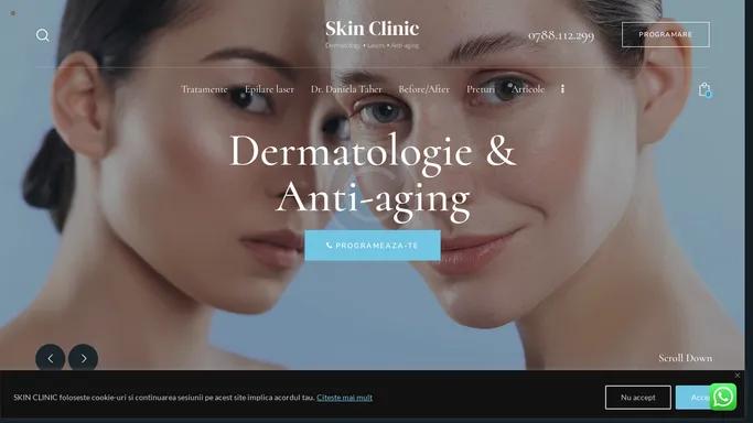 Skin Clinic – Clinica noastra ofera expertiza unui doctor pasionat, cu 20 de ani de experienta in practica dermatologiei estetice si va propune proceduri inovatoare, unice si terapii combinate pentru reintinerirea pielii, eliminarea ridurilor, tratamentul acneei, corectarea cicatricilor, …