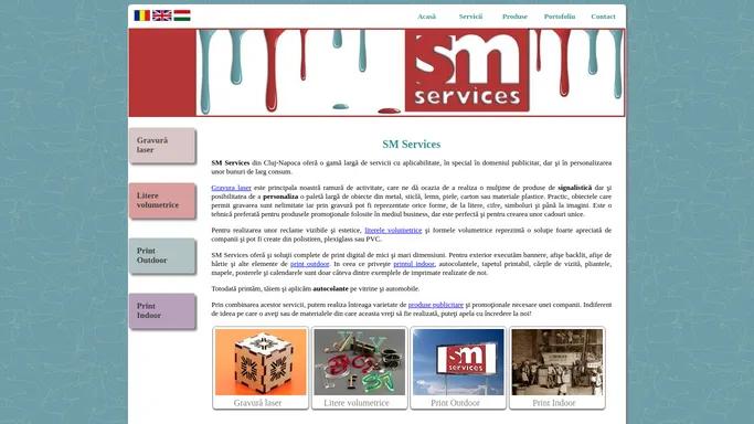 SM Services Cluj | Gravura laser si servicii de print digital