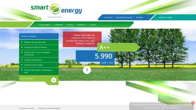 Smart Energy - Solutii energetice inteligente