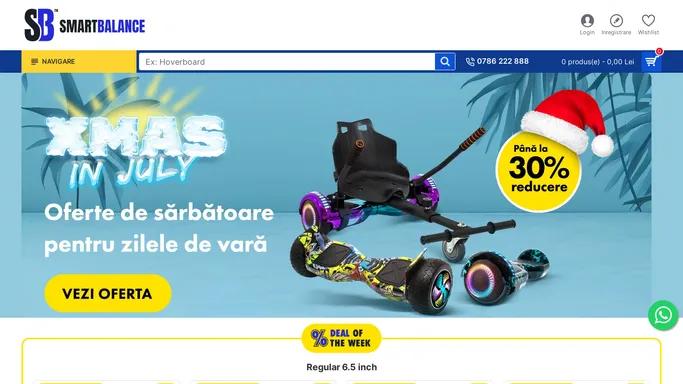 Vehicule electrice pentru adulti si copii | Smart Balance Romania