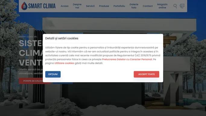 Sisteme de climatizare si ventilatie – Service Chiller,Aparate aer conditionat,Sisteme Frigorifice