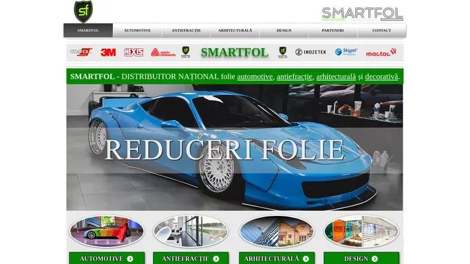 SMARTFOL - Distribuitor Romania Folie Auto, Antiefractie, Arhitecturala, Design