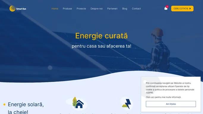 Sisteme fotovoltaice - Energie solara la cheie | SmartSun