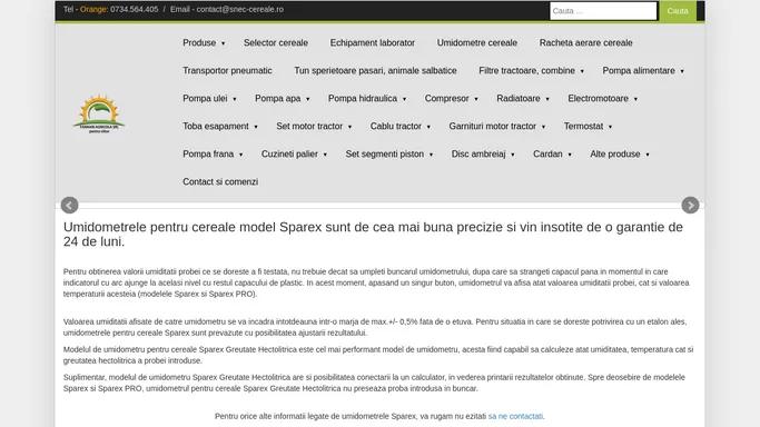 Snec Cereale - Umidometru cereale, umidometre cereale
