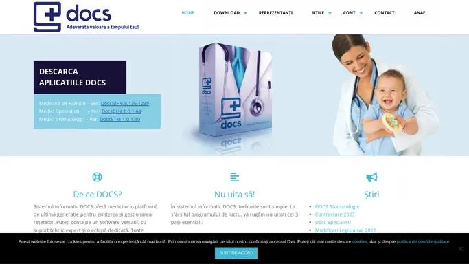 DOCS - Software pentru emiterea si gestionarea retetelor