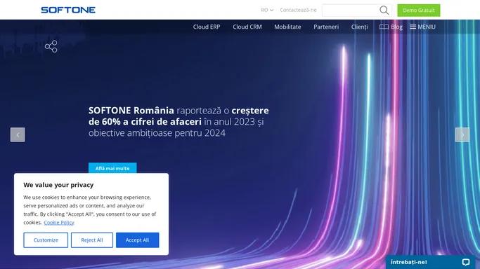 Cloud ERP, CRM si Enterprise Mobility - SoftOne Technologies S.A.