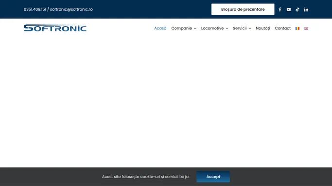 Softronic | Productie Locomotive | Modernizare & Mentenanta