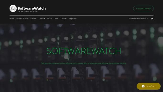 Home | SoftwareWatch