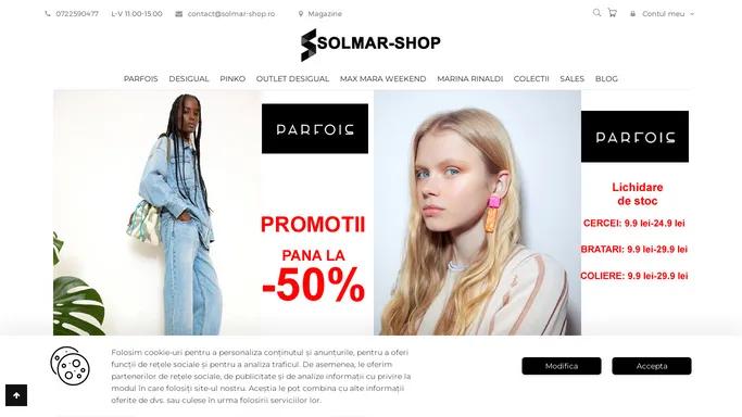 Solmar: DESIGUAL & PARFOIS | Shop oficial | Multibrand 100% original