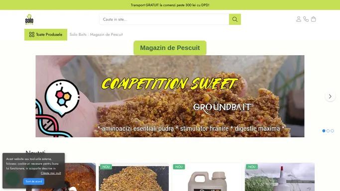 Momeala de Pescuit - Magazin Online | Solo Baits