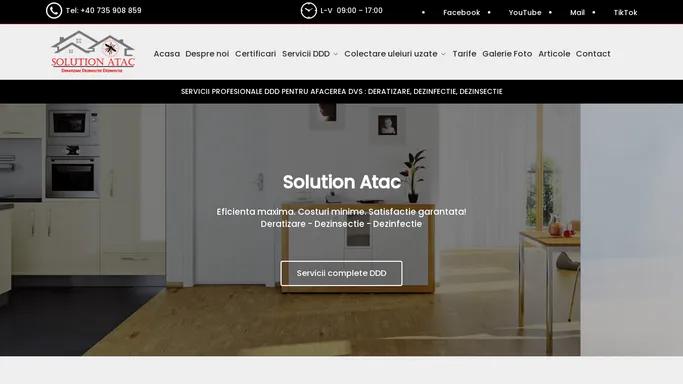 Solution Atac - DDD - Solution Atac