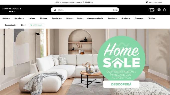 Mobila si articole de mobilier pentru casa ta - SomProduct.ro