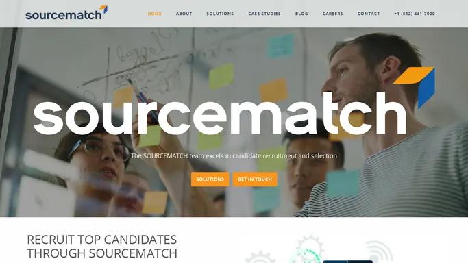 SourceMatch | Recruitment Solutions | Recruitment Process