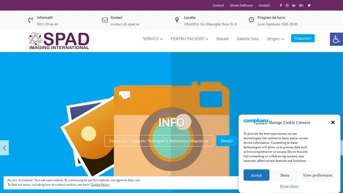 SPAD Imaging – CENTRUL DE DIAGNOSTIC IMAGISTIC