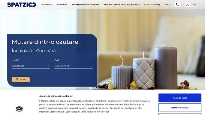 Anunturi imobiliare online - Apartamente de inchiriat | SPATZIOO