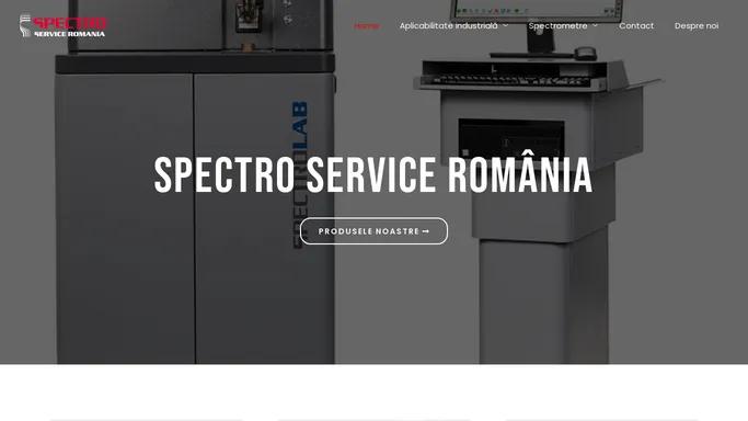 Home - Spectro Service Romania