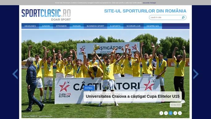 Sport Clasic - Site-ul sporturilor din Romania. Doar sport.