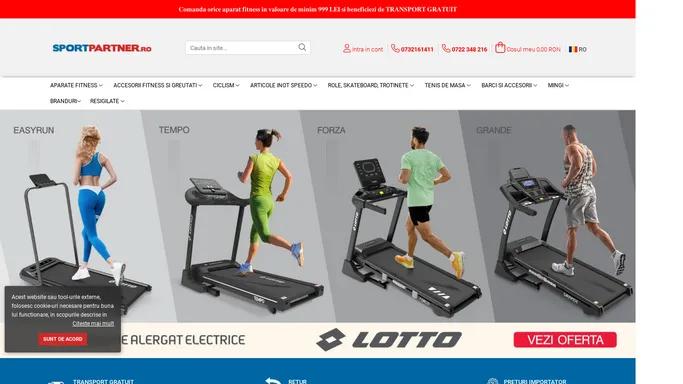 Sportpartner.ro - cea mai mare gama de echipamente fitness direct de la importator