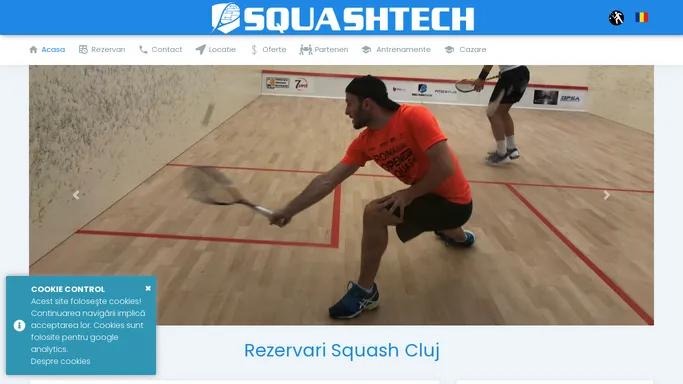 Squash Tech Club Cluj - Home