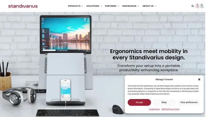 Home - standivarius mobile office ergonomics
