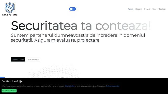 STC SYSTEMS - Securitatea ta conteaza!