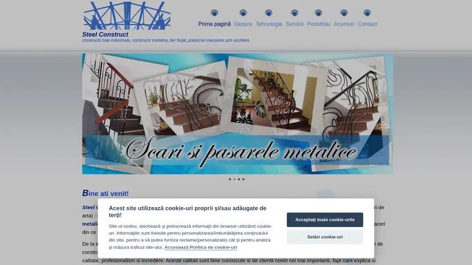 constructii hale industriale,constructii metalice,fier forjat : Steel Construct