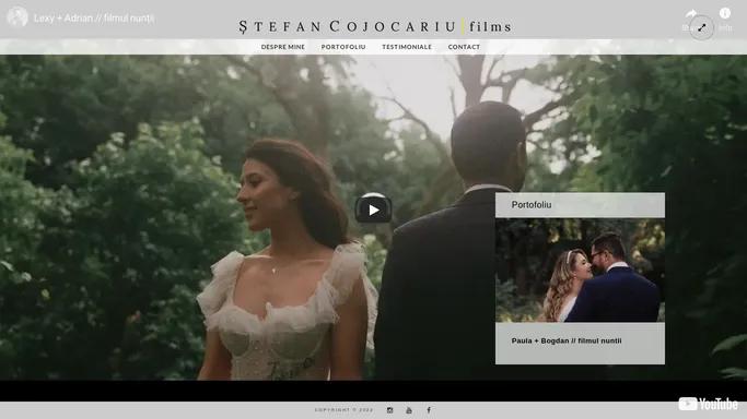 Stefan Cojocariu – video nunta iasi