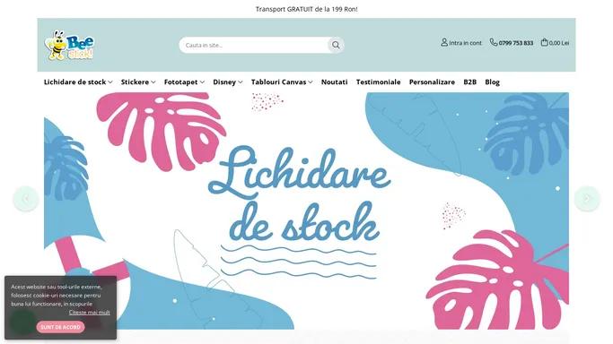Beestick-Deco - Beestick® - Stickere Decorative - Stickere 3D - Tablouri Canvas