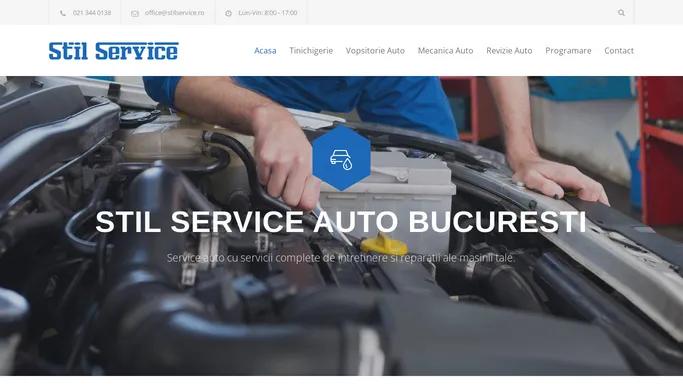 Stil Service Auto Bucuresti - Tinichigerie, Vopsitorie, Revizii!