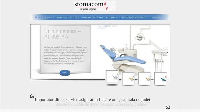 APARATURA STOMATOLOGICA | www.stomacom.ro | UNITURI DENTARE