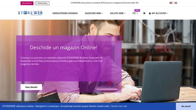 STOREWEB: Gazduire Web SSD, Inregistrare Domenii si Optimizare SEO