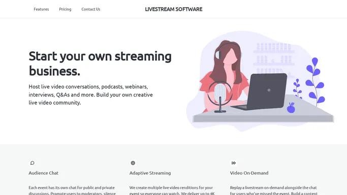 Livestream Software