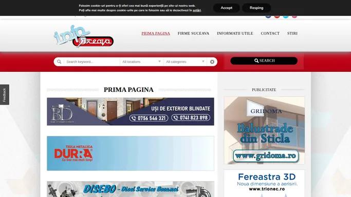 Info Suceava. Informatii utile, firme, anunturi, ghid turistic, evenimente | Info Suceava