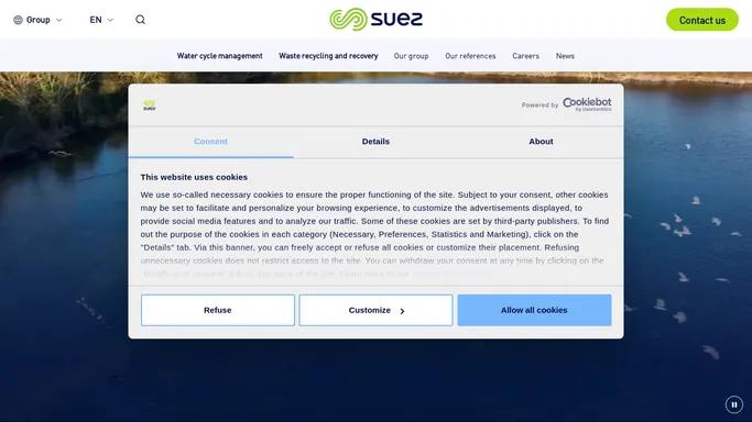 Circular Solutions in Water and Waste - SUEZ Group