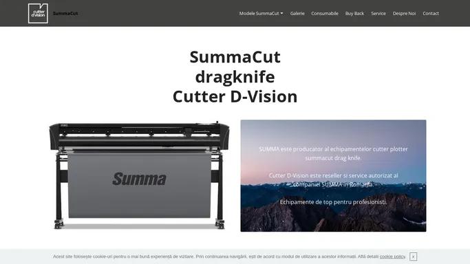 SummaCut Cutter D-Vision Cutter Plotter