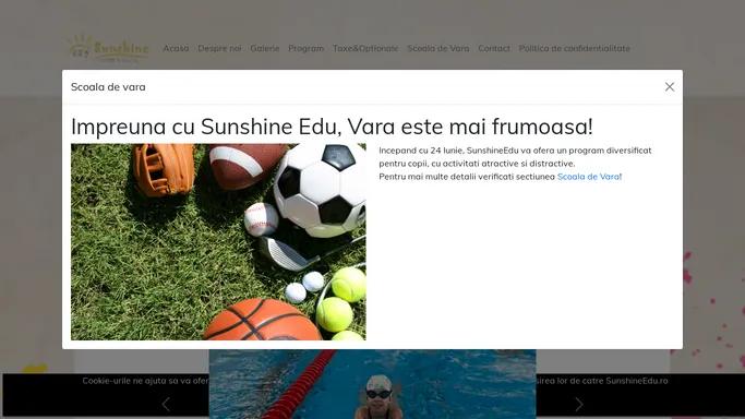 Acasa - SunshineEdu