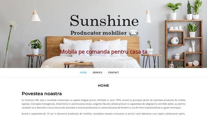 Sunshinemob – producator mobilier – Mobila pe comanda pentru casa ta