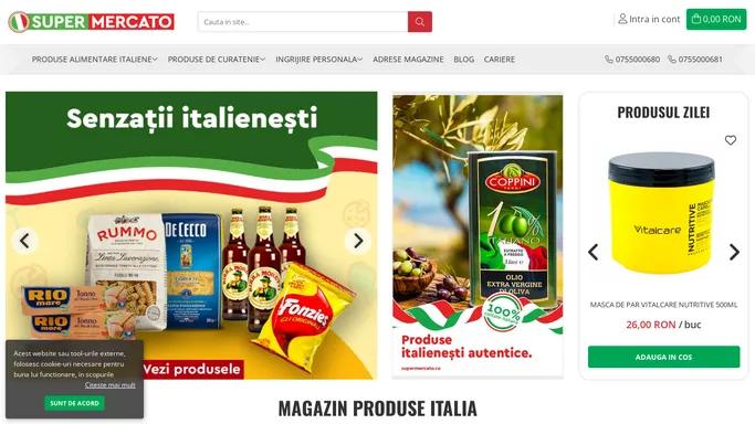 Magazin Italian cu Produse din Italia ❤️ Supermercato