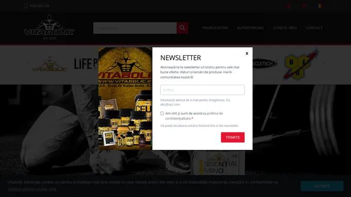 Vitabolic - Magazin online suplimente naturiste