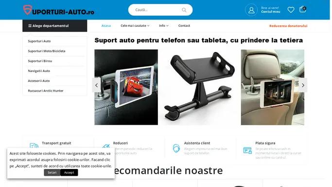Suporturi-auto.ro - Suporturi auto, moto pentru telefon sau tableta