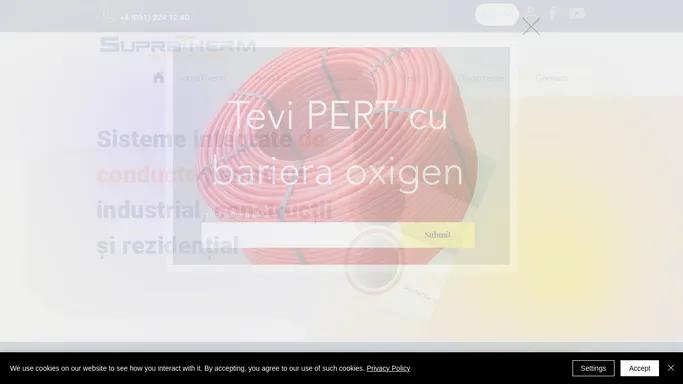 Producator de tevi PPR | SupraTherm PPR Teava si Fitinguri