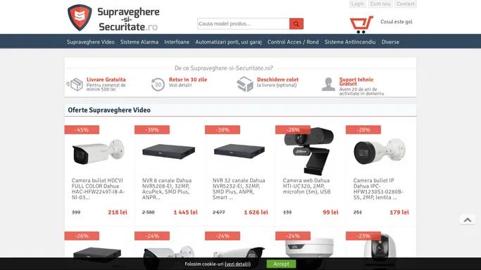 Supraveghere-si-Securitate.ro - Magazin Online